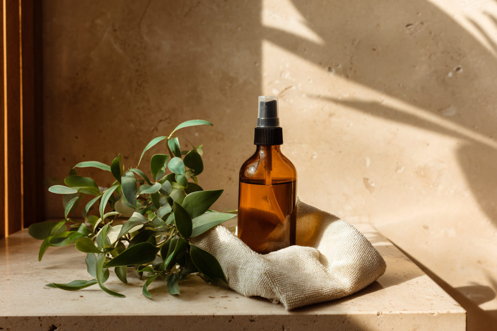 Sacred Space professional cleaner at work — premium cleaning service Hunter Valley
