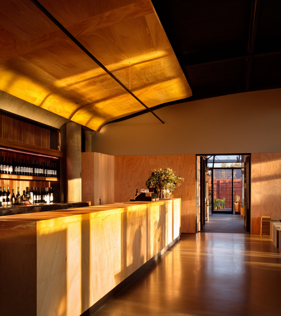 Immaculate Hunter Valley winery tasting room cleaned by Sacred Space Cleaning